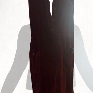 A classic vintage corduroy dress.